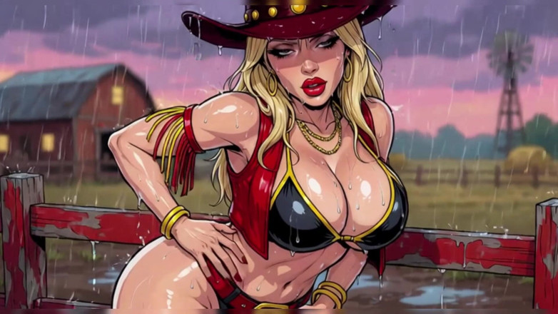Huge Boobs: Animazione di ragazze sexy della fattoria