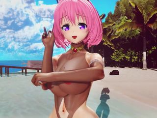 Mmd anime girls: Mmd r-18 anime girls, сексуальний танцювальний кліп 75