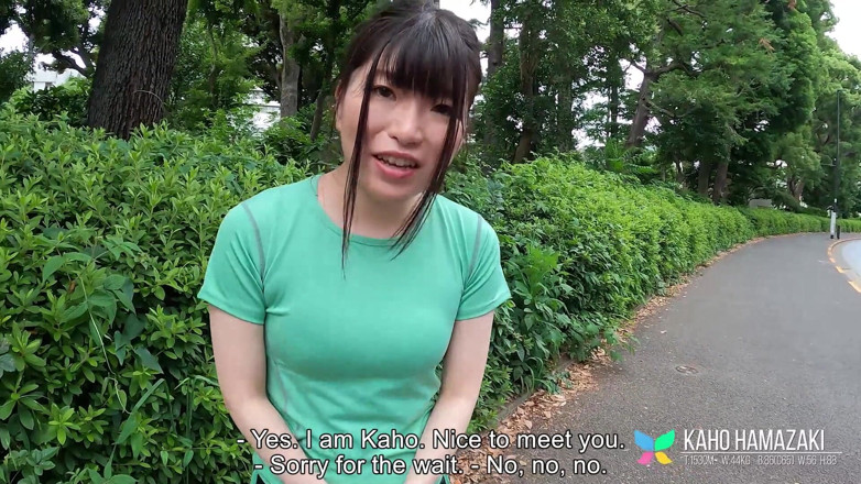Tenshigao: Kaho hamazaki si gadis kantoran imut yang pengen main bugil...