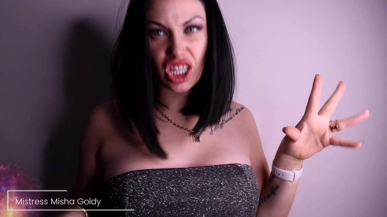 Goddess Misha Goldy: 「Bメール」でチンポをドキドキさせる