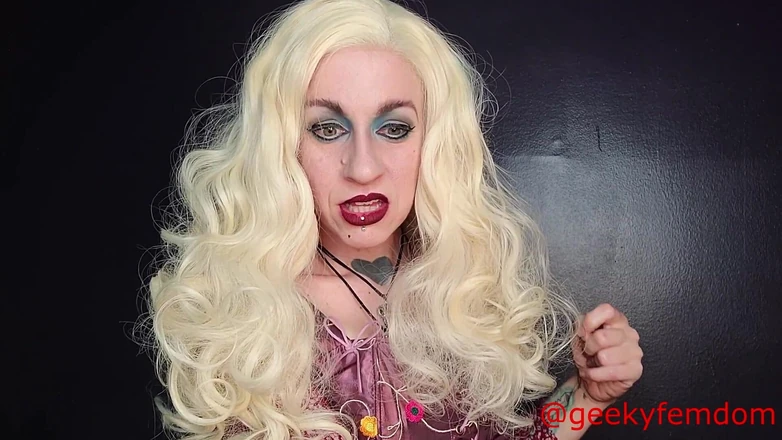 Geeky Femdom: Hocus pocus sarah sanderson - छोटा लंड