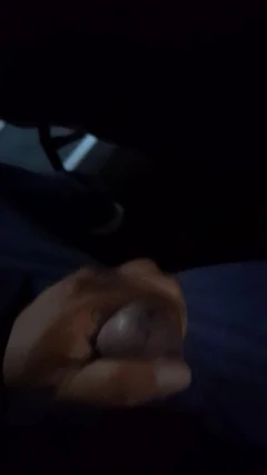 No ônibus fora do trabalho.