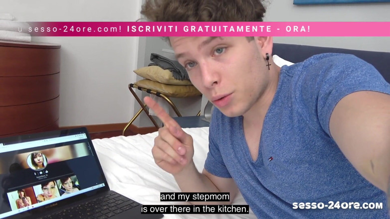 SESSO-24ORE: Моя мачуха - повія для члена! (реальні кадри з Італії)