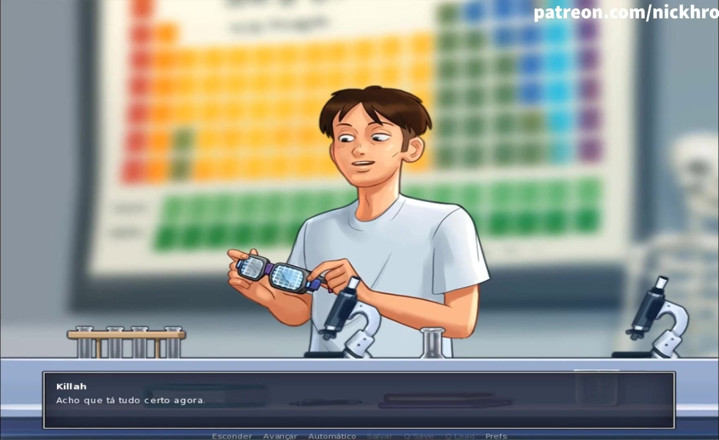 Cartoon Universal: Summertime Saga bahagian 151 (submisif Portugis)