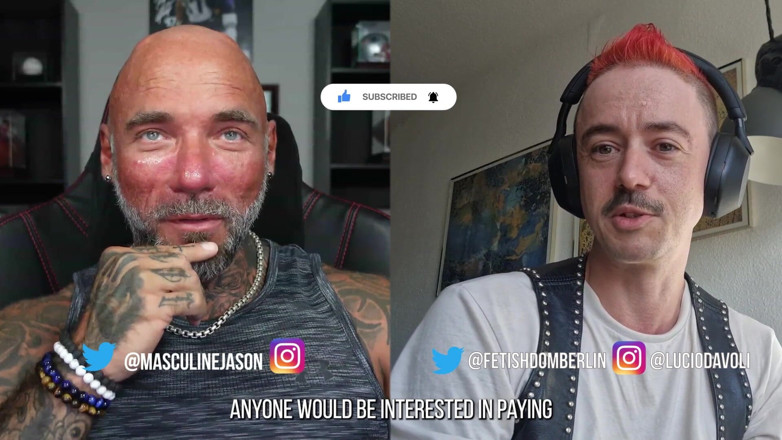 Raw and Uncensored with Masculine Jason: Porn Star Confessions - Lucio Davoli - Fetish Dom Berlin (episode 101)