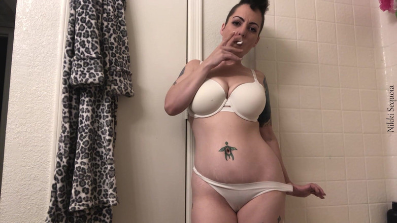 Nikki's Fetishes: Big StepSister Caught Smoking