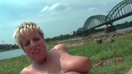 German amateur - 100% German hardcore videos: Milf slut fisted outdoors