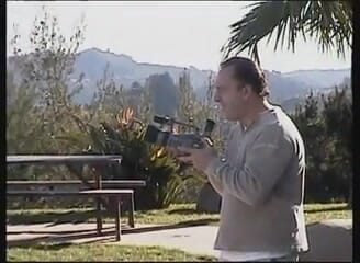 American Idol X: Dildo lesbian penetrated in the garden
