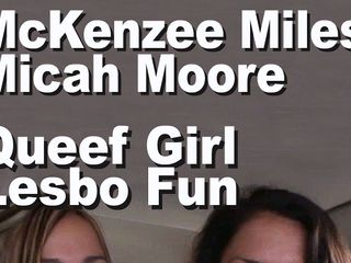 Edge Interactive Publishing: McKenzee Miles, Micah Moore regină și distracție lesbiană