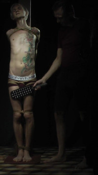 Nicky Tied to Pillar and Electro Paddl Tis2