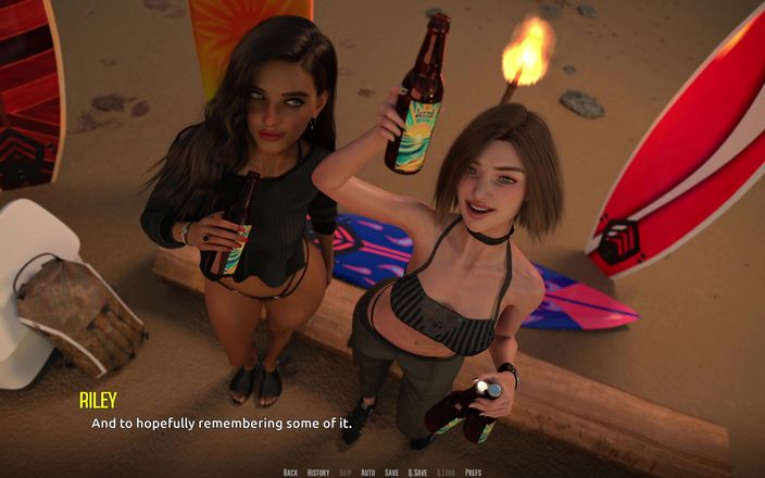 Wickedgammes: A Very Lucky Bay Lifeguard Part 5