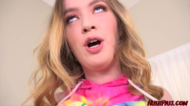Hush Hush Entertainment: Heißer hippie Hestia Maylayt ihre erste pornoszene