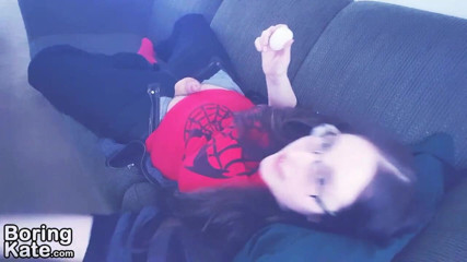 Boring Kate: A Tenga egg and a big comfy couch
