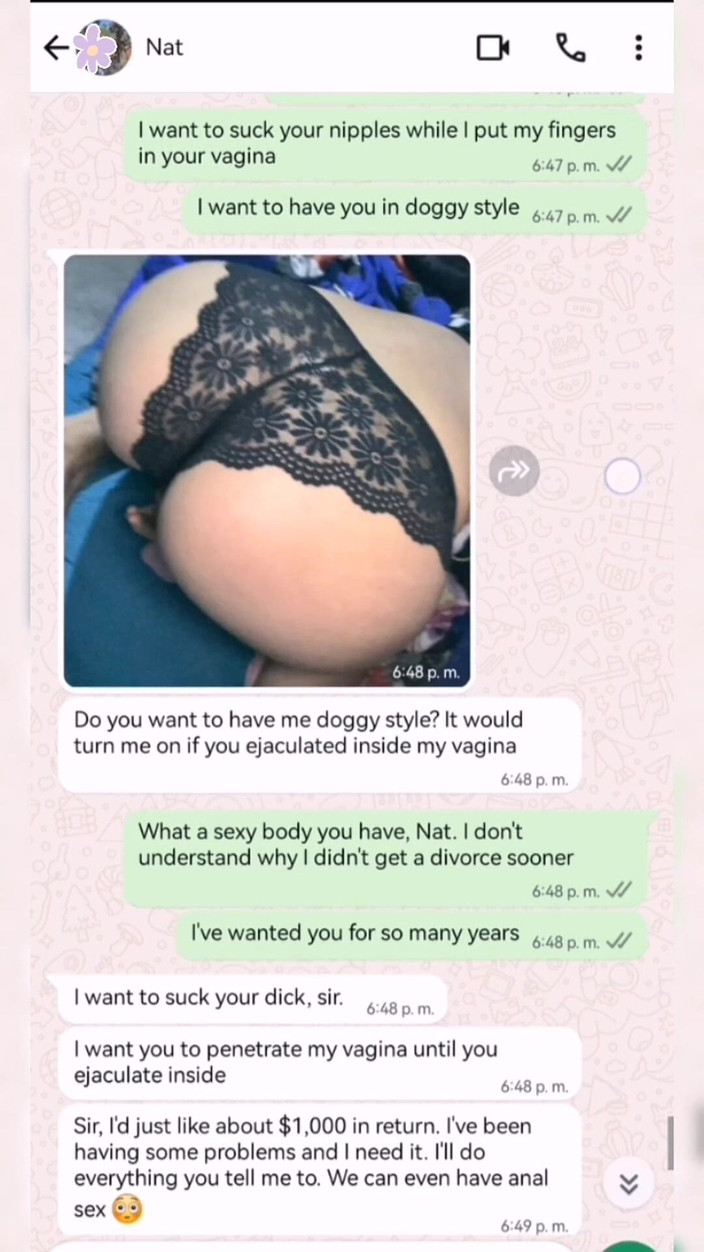 Natasha Caseros: Hot Chat with My Stepdaughter's Best Friend