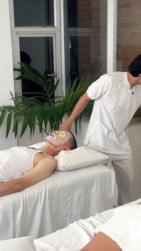 Part 1: My Jealous Husband Joins Me at the Spa While the Masseur Fucks Me Right Next to Him