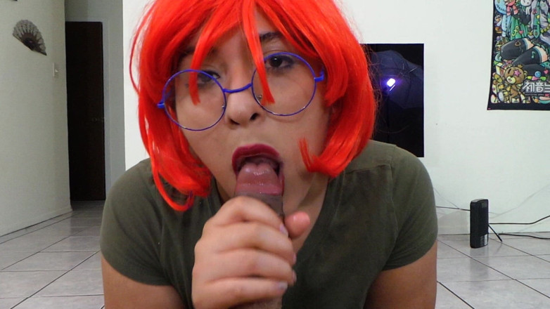 VickyVixen: Judith sulu bir yarak emiyor