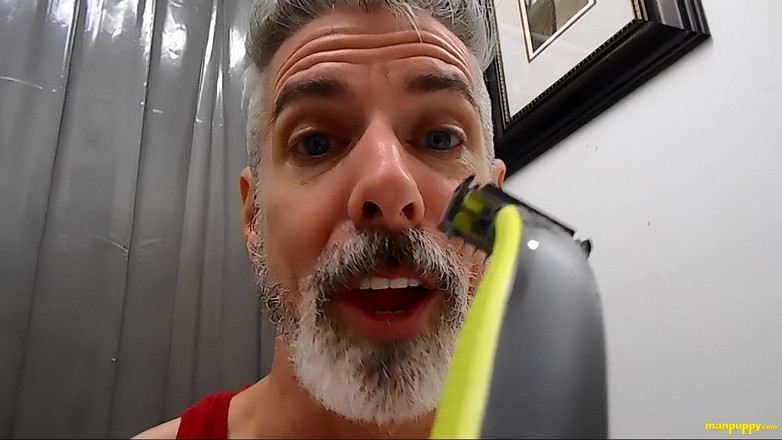 Man Puppy: 면도하라고 가르쳐 - 아빠 자이언트 8
