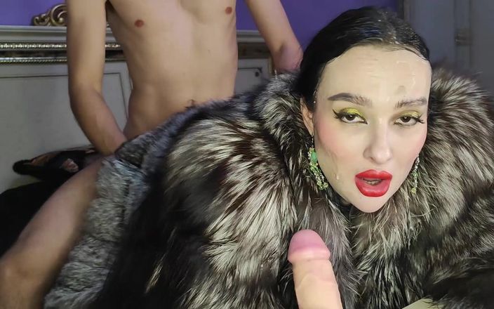 Princess18_: Tal van cumshots op mijn bontjassen