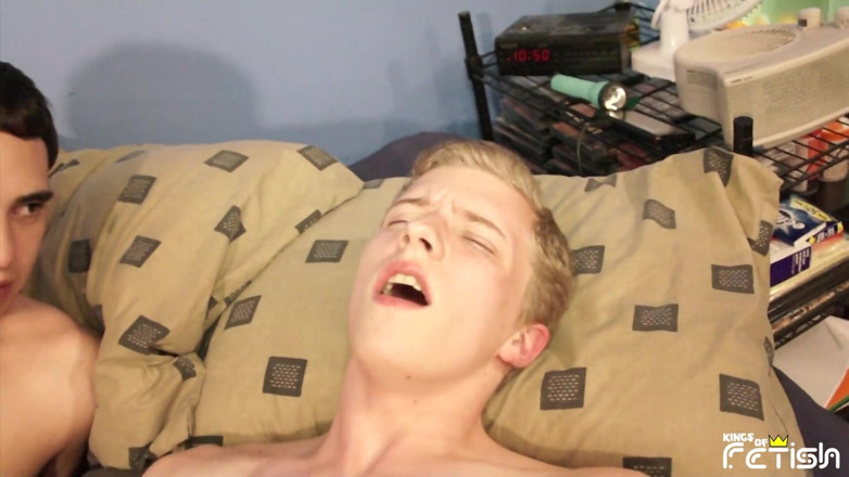 Gay Diaries: Blonde twink gets his asshole banged by horny friend on...