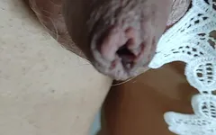 Joana LoveTS washing cock