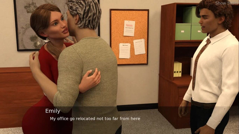 Dirty GamesXxX: Projekt žhavá manželka: Sexy MILFka se baví, zatímco její manžel pracuje -...