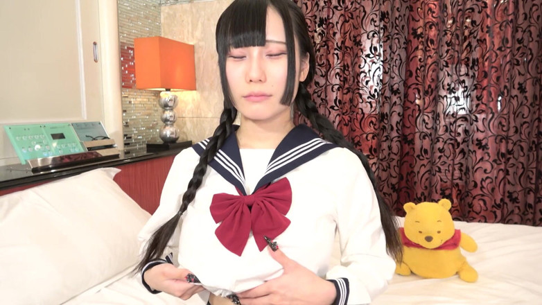 japan banana: Japanese Beauty with Black Hair. Big-breasted Amateur, Blowjob and Pussy...