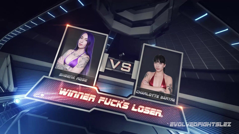 Evolved Fights Lez: Charlotte Sartre И Sheena Rose В Женской Борьбе