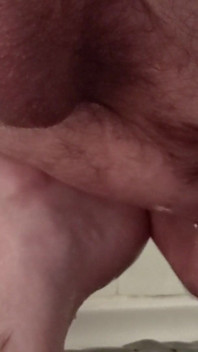 Enema anal de un gay