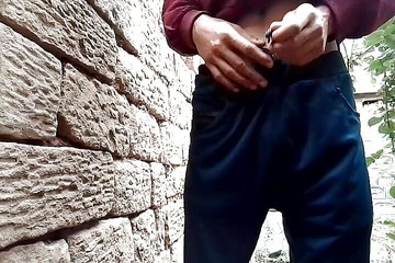 Gangbang straight: Venkovní koupelna