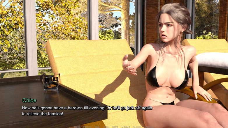 3D Cartoon Porn: Cara kehilangan dara 25 Bantuan Melancap Chloe untuk abang tiri Leo