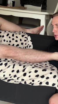 Footjob Ended up with Hard Cock, Blowjob and Two Cumshots
