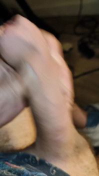 I Love to Stroke My Big and Juicy Cock