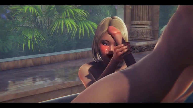 HentaiTubes: 헨타이 무수정 3D - 질싸하는 Marina 핸잡과 애널 - 일본 아시아 만화 애니메이션 영화 게임 포르노