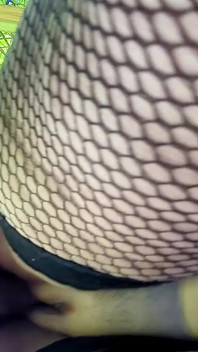 Ao Gangbang s 10 fanoušky na terase
