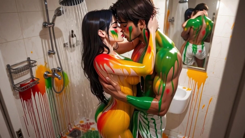 BabliBadmashx: Holi Futai Babli Bhabhi futând în Holi