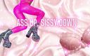 Goddess Misha Goldy: Röv upp, Sissy Down