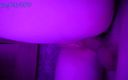 Violet Purple Fox: Großer schwanz in kleiner muschi hautnah