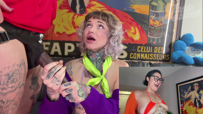 Josie Jaxxon: Cosplay BBC strapon kouření: Velma Doms Daphne