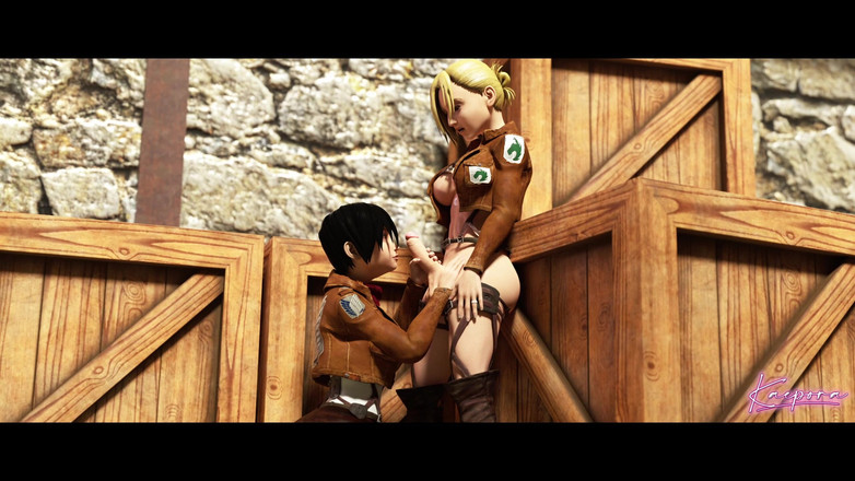 Kaepora NSFW: Kein Rückzug (aot futanari mit Mikasa und Annie)
