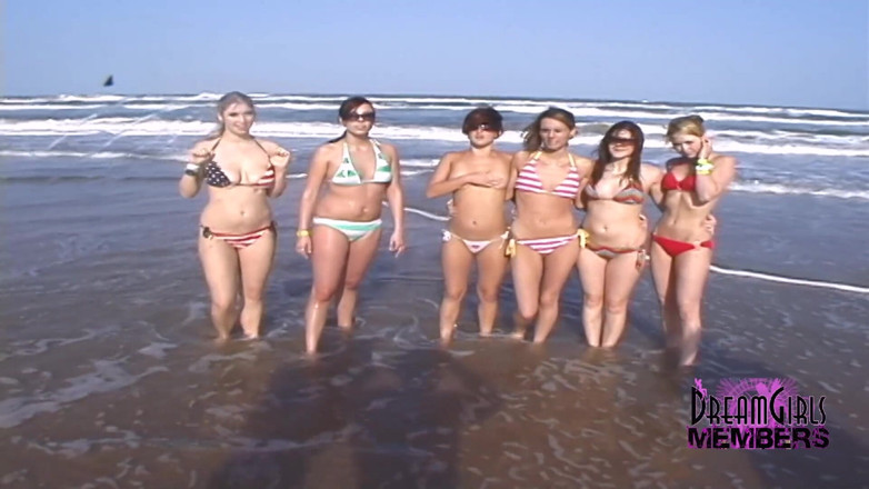 Dream Girls: The Girls Get Naked On A Beach