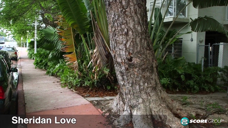 Scoreland: Sheridan Love: la estrella con curvas en movimiento