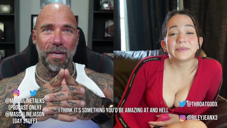 Raw and Uncensored with Masculine Jason: Pornohvězda zpověď - Riley Jean (epizoda 72)