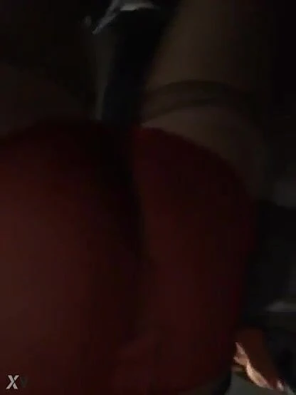 SpeedTecz: Red panties and my fuck machine