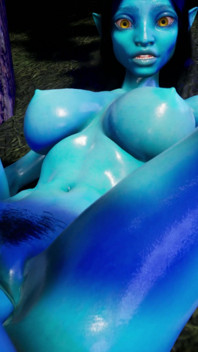 Na’vi très sexy d’Avatar baisé durement