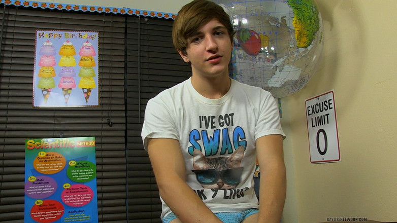 Teach Twinks: Перший таймер Colby на знімальному майданчику