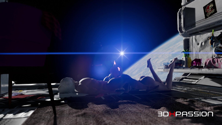3dxpassion: Catgirl Io Gets Her Tight Ass Fucked Hard on Nexus-3...