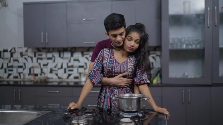 Triflicks: Desi Girl 18 Years Old Tight Pussy Hardcore Sex in Kitchen