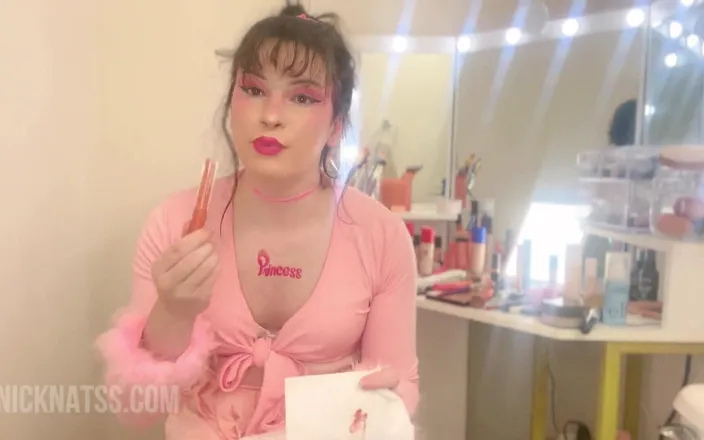 Natalie Napoli: Mean Tgirl Does Your Sissy Makeup