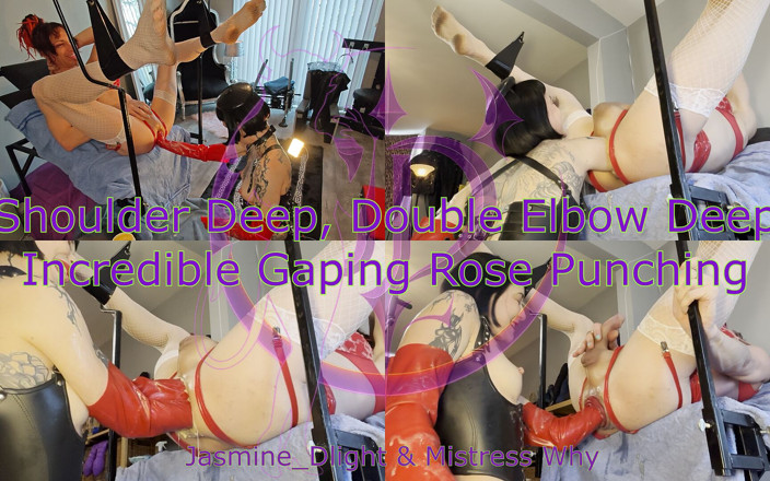 Jasmine Dlight - UK's most extreme anal porn star: Jasmine_dlight &amp; Mistress Why - Shoulder Deep, Double Elbow Deep Incredible Gaping...