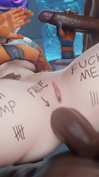 Juno Overwatch pelacur dubur 3D